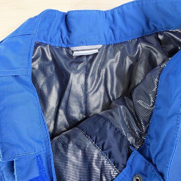 Columbia Snow Pants Blue Omni Heat Tech Insulated Thermal Ski Pants Size Large - Picture 8 of 12